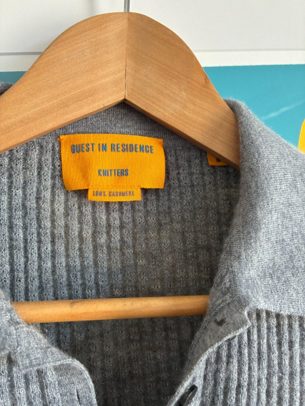 Guest In Residence Cashmere Polo size M - Picture 4 of 6